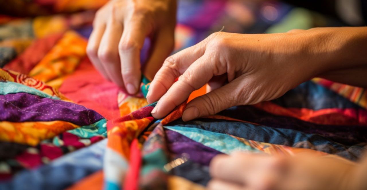 Teamwork in Quilt Making Projects