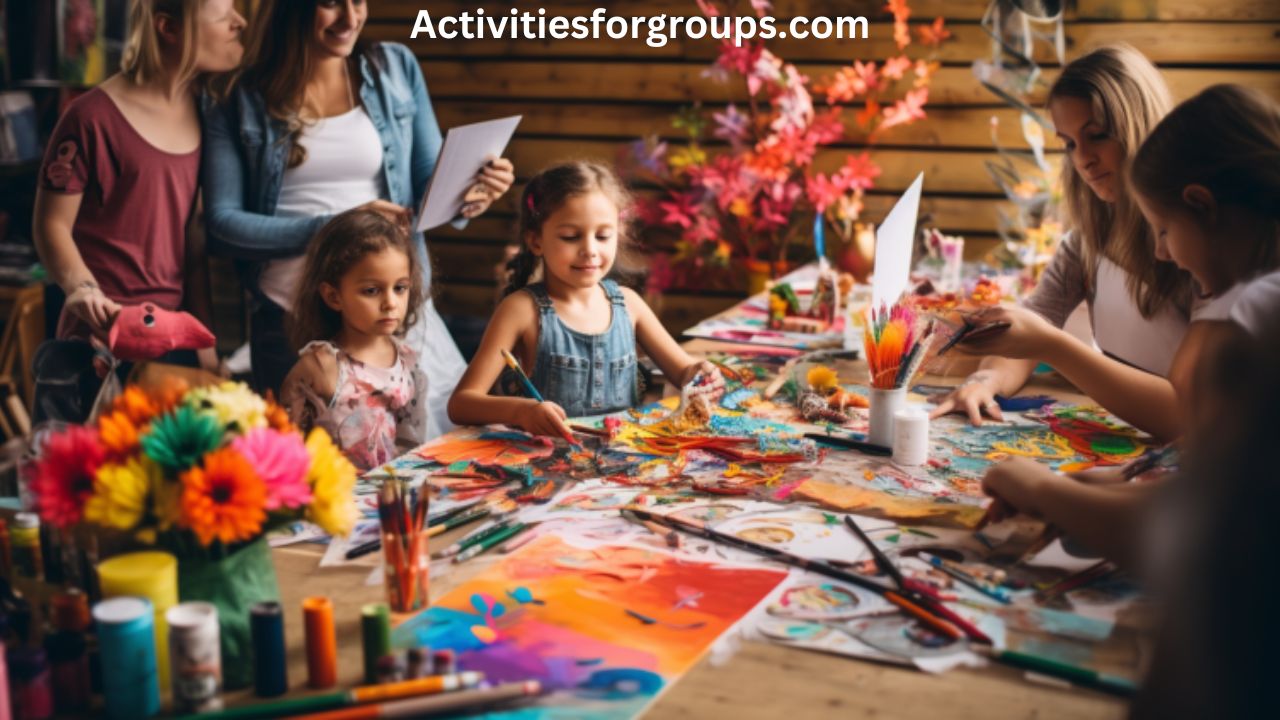 Making a Group Craft Workshops for Kids