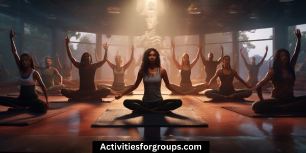 Beginners Attend Advanced Group Yoga Sessions