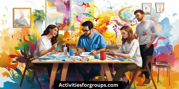 Manage a Group Art Project for a Community Event