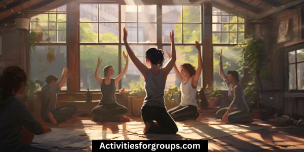 advanced group yoga sessions