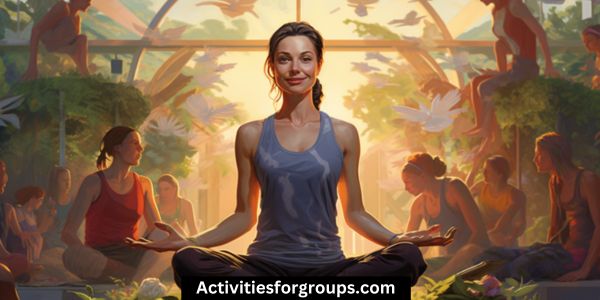 benefits of participating in a group yoga session