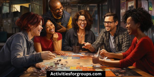 selecting an indoor group game