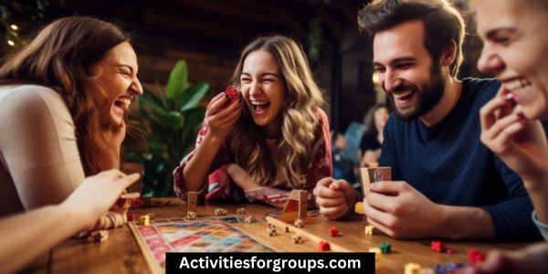 start playing any indoor group games