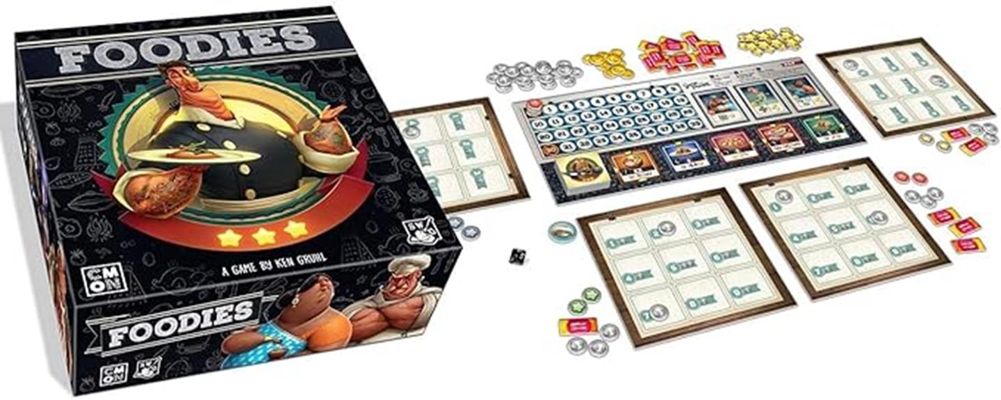 food themed board game fun