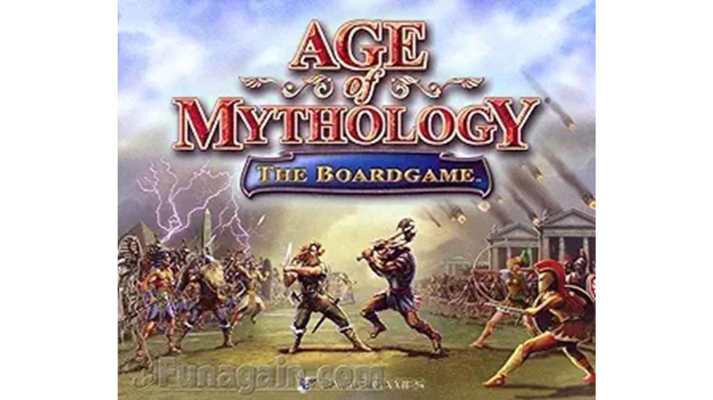 strategic ancient mythology boardgame