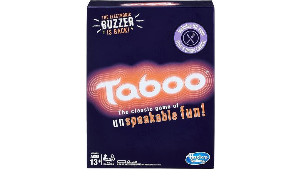 taboo party board game