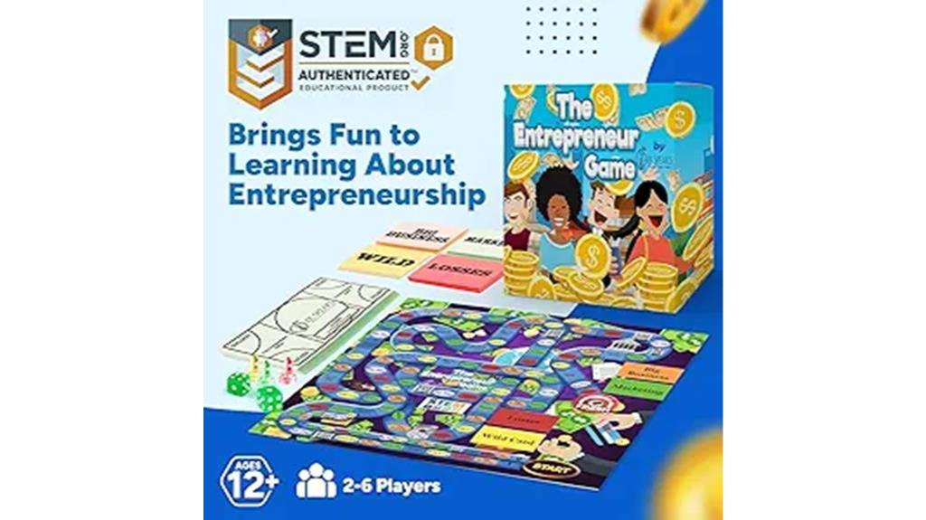 stem accredited educational board game