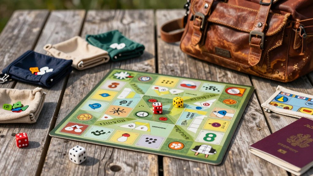 compact travel friendly board games